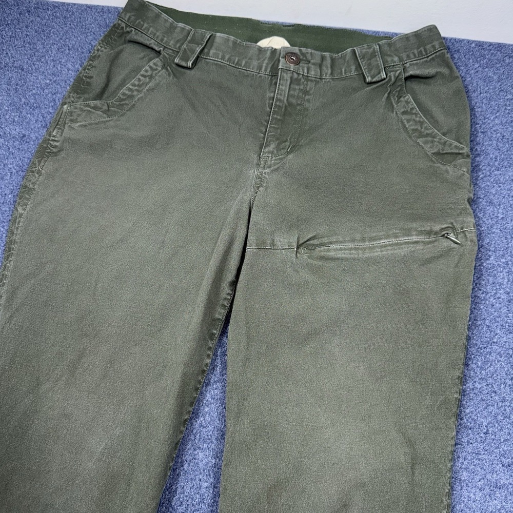 Duluth Pants Womens Size 8 Green Rootstock Gardening Jogger Tapered Workwear - Picture 2 of 11
